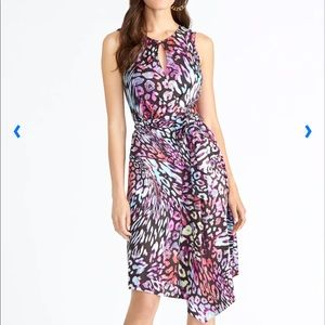 New with tags Rachel Roy multi leopard hani dress